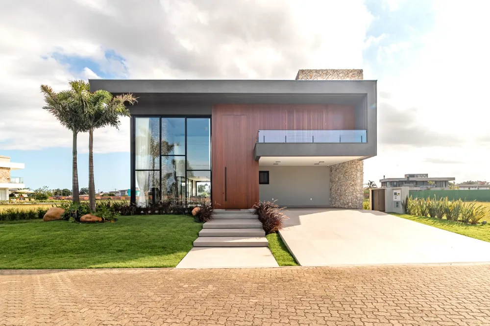 Fachada contemporânea